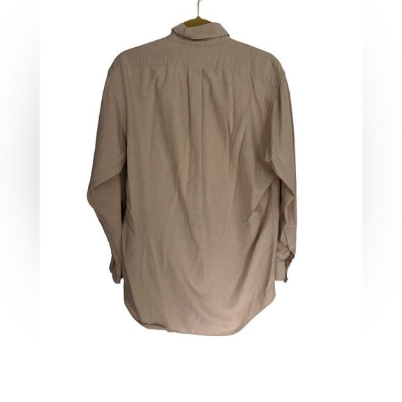 Ralph Lauren Yarmouth Collection VTG Button Down Shirt Tan /Brown… - Picture 3 of 9